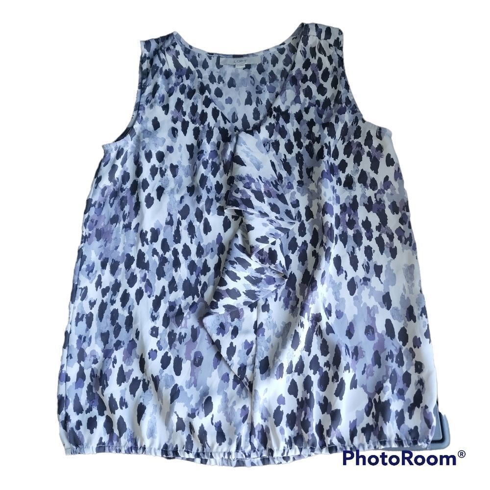 Ann Taylor Loft Cheetah Print Tank